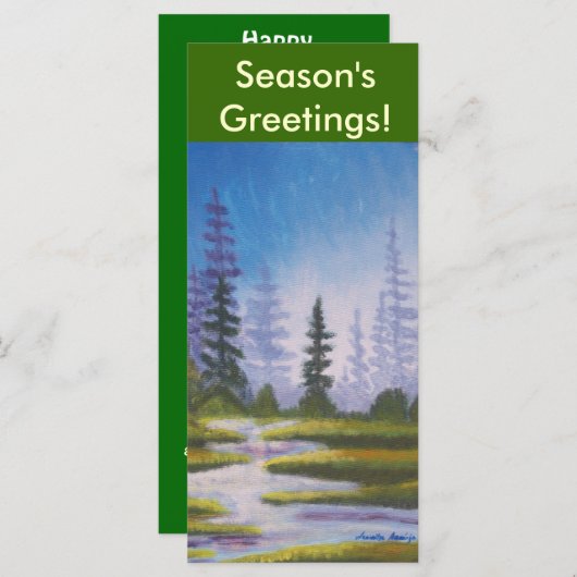 Boekmarkers Seizoensgroeten (Voorkant / Achterkant)