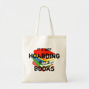 Boekminnaar: "Het is niet hobbelen als het boeken Tote Bag