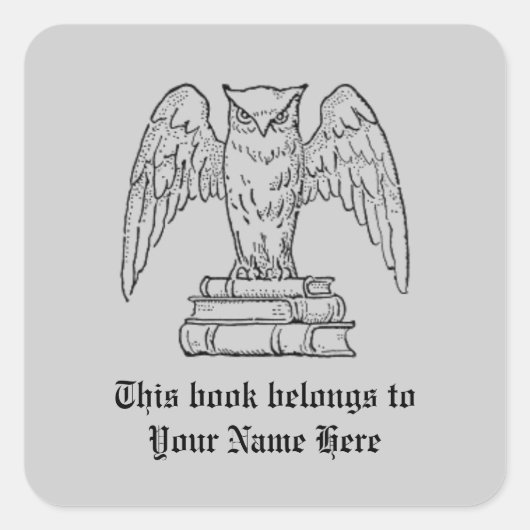  boeknaam Sticker (Voorkant)