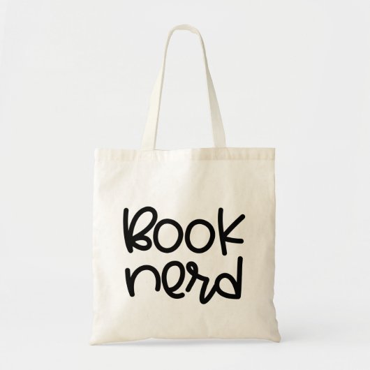 Boeknerd Tote Bag (Voorkant)