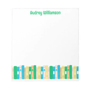 Boekomenbibliothenaam Notitieblok