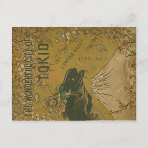 Boekomslag "The Wonderful City of Tokio" op blanco Briefkaart