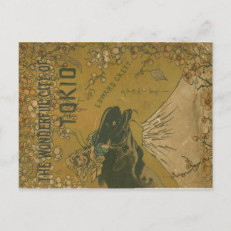 Boekomslag "The Wonderful City of Tokio" op blanco Briefkaart