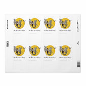 Boekplaat Draken Godin Etiket (Full Sheet)