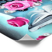 Boekproeven openen en Rozen Poster (Hoek)