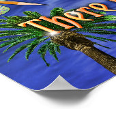 Boekschip op Ocean Emily Dickinson Quote Square Poster (Hoek)