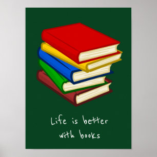 Boekt de slogan klaslokaal of de ruimte van het ki poster