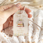 Boekthema Wildflower Vrijgezellenfeest Cadeaulabel