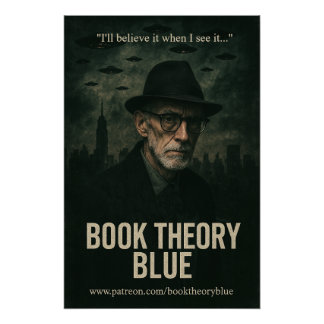 Boektheorie Blauw Poster 03a Perfect Poster