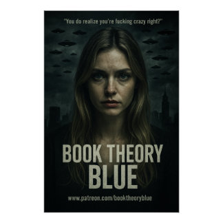 Boektheorie Blauw Poster 04 Perfect Poster