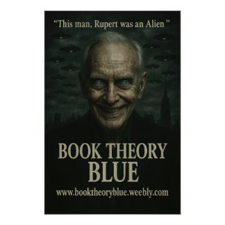 Boektheorie Blauw Poster 06 Perfect Poster