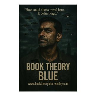 Boektheorie Blauw Poster 08 Perfect Poster
