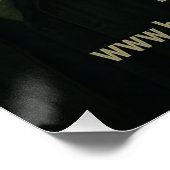 Boektheorie Blauw Poster 11 Perfect Poster (Hoek)