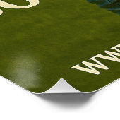 Boektheorie Blue Alien poster Perfect Poster (Hoek)