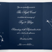 BoekTok Romantische bruiloft Uitnodiging - Stier/P (Binnenkant midden)