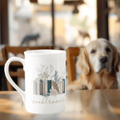 Boekverslaafde Bone China Mok