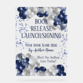 Boekvrijgave Start ondertekenaar Acryl Bord (Voorkant)