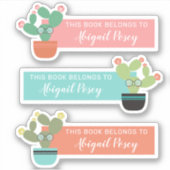 Boekwijn Bespectacled Cactussen Book Label (Voorkant)