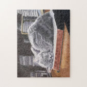 Boekwinkel Cat Legpuzzel (Verticaal)