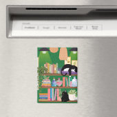 Boekwinkel katten magneet (Insitu (Vaatwasser))