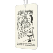 Boekwinkel Klant vraagt verkoper een vraag Luchtverfrisser (Links)