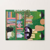 Boekwinkelkatten Legpuzzel (Horizontaal)