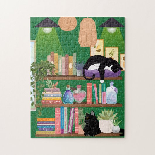Boekwinkelkatten Legpuzzel (Verticaal)
