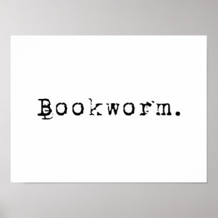 boekworm poster