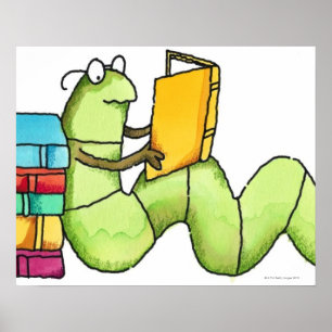boekworm poster