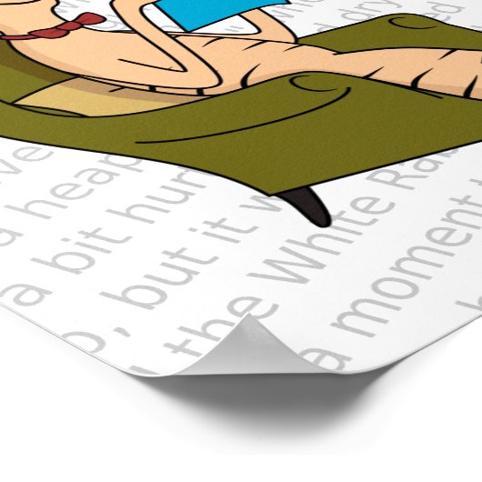 boekworm poster (Hoek)