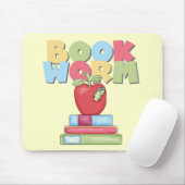 Boekwormshirts en cadeautjes muismat (Met muis)