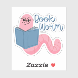 Boekwormstickers voor Kindle-tablet Sticker