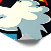 BOEM! Pop Art Explosion Poster (Hoek)