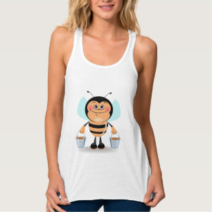 Boememmers voor Cartoons van honing Tanktop
