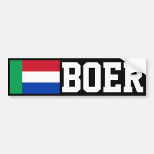 Boer Bumpersticker