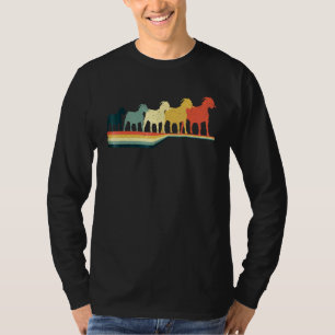 Boer Geit Retro Stijl T-shirt