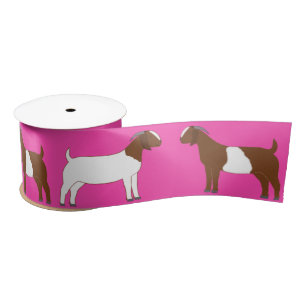 Boer Goat Boerderij Roze Lint