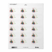 Boer Goats Goat kerstcadeau Label Sticker (Full Sheet)