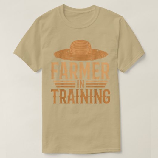 Boer in de opleiding boerenbedrijf Barn Rancher Fa T-shirt (Design voorkant)