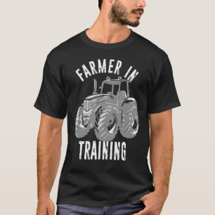Boer in Opleiding Koeboer Landbouw Boerderij Koe F T-shirt
