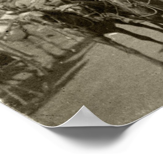 Boer-oorlog bij het Britse leger Poster (Hoek)