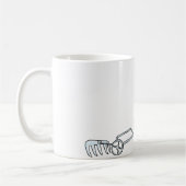 Boer op een Mok van trekkers (Links)