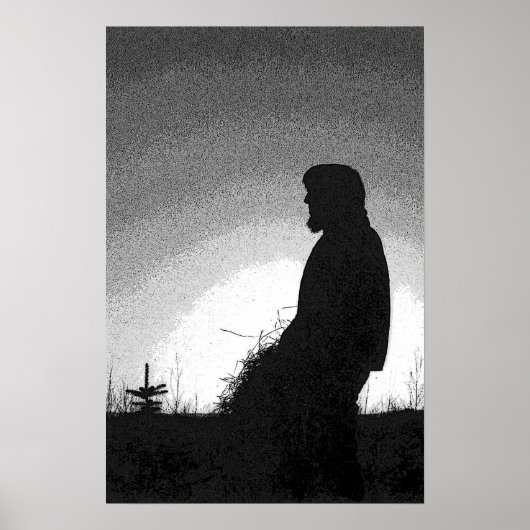 Boer op Sunset Poster (Voorkant)