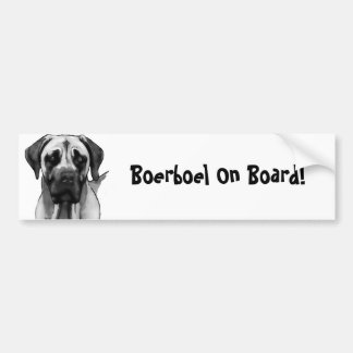Boerboel Bumber Sticker