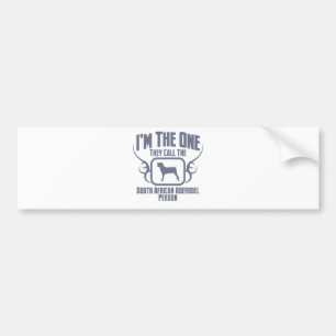 Boerboel Bumpersticker