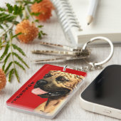Boerboel Colour Block Sleutelhanger (Voorkant Rechts)