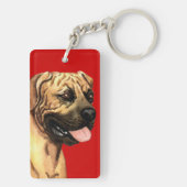 Boerboel Colour Block Sleutelhanger (achterkant)