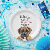 Boerboel-hond Papieren Bordje (Feest)