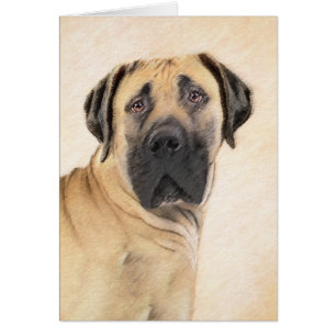 Boerboel Peinture - Cute Original Chien Art