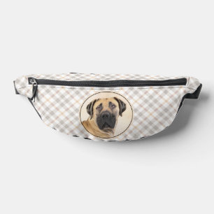 Boerboel Peinture Fawn Rouge Mastiff Animal de com